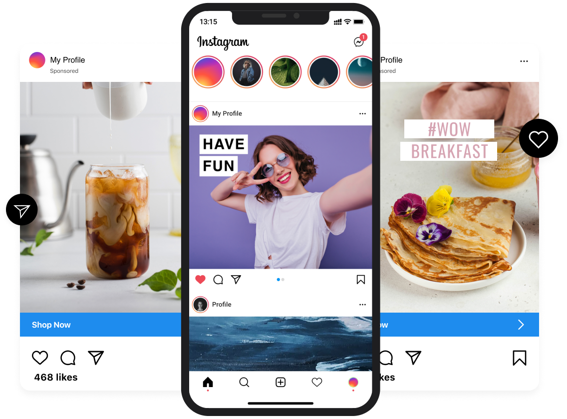 Meta ve Instagram reklam örnekleri